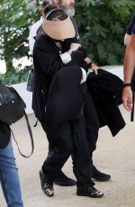 WINONA RYDER Arrives at Marco Polo Airport in Venice 08/27/2024