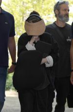 WINONA RYDER Arrives at Marco Polo Airport in Venice 08/27/2024
