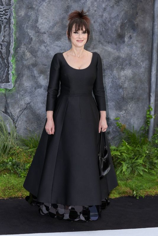 WINONA RYDER at Beetlejuice Beetlejuice Premiere in London 08/29/2024