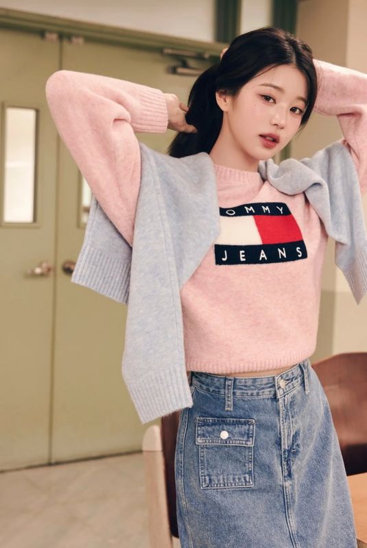 WONYOUNG for Tommy Hilfiger 2024 Campaign