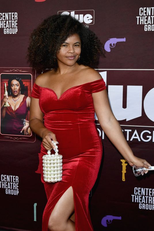 YAZMIN MONET WATKINS at Clue Opening Night in Los Angeles 07/31/2024