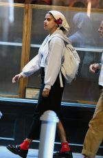 ZAZIE BEETZ Out for Dinner with a Friend at Buvette in New York 08/21/2024