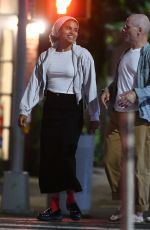 ZAZIE BEETZ Out for Dinner with a Friend at Buvette in New York 08/21/2024