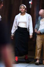 ZAZIE BEETZ Out for Dinner with a Friend at Buvette in New York 08/21/2024