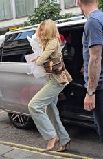 ZENDAYA Arrives at Duke of York Theatre in London 08/03/2024