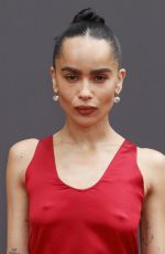 ZOE KRAVITZ at Blink Twice Premiere in London 08/19/2024