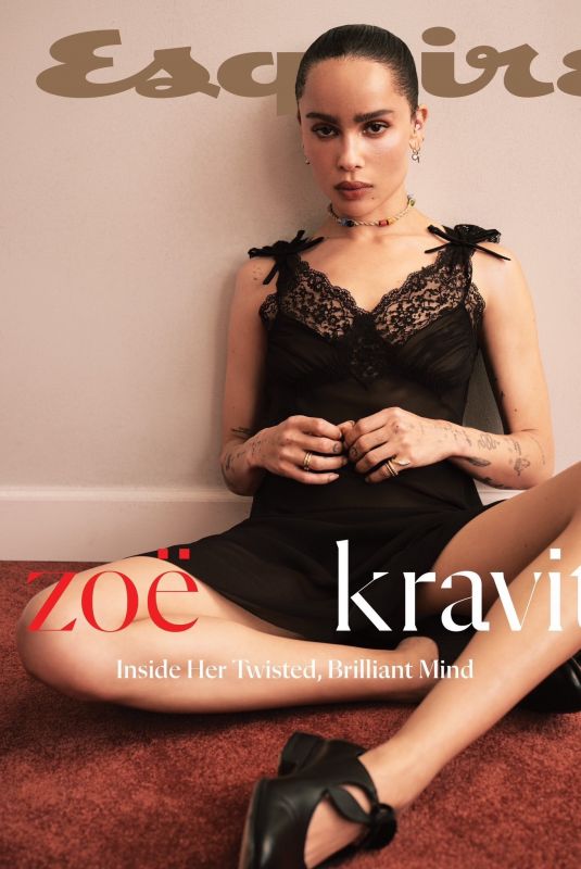 ZOE KRAVITZ for Esquire Magazine, September 2024