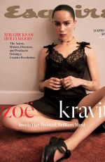 ZOE KRAVITZ in Esquire Magazine, September 2024