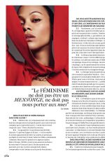 ZOE SALDANA and SELENA GOMEZ in Madame Figaro, August 2024