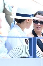 ZOEY and MADELYN DEUTCH at 2024 US Open at USTA Billie Jean King National Tennis Center 08/26/2024