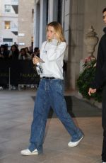 ABBEY KEE LERSHAW Out at Milan Fashion Week 09/20/2024