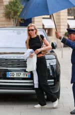 ABBEY LEE KERSHAW Heading to Ritz Hotel at Paris Fashion Week 09/24/2024