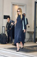 ABBEY LEE KERSHAW Leaves Her Hotel at Milan Fashion Week 09/20/2024