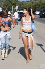 ADDISON RAE Arrives at Malibu Chili Cook-Off 08/31/2024
