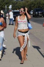 ADDISON RAE Arrives at Malibu Chili Cook-Off 08/31/2024