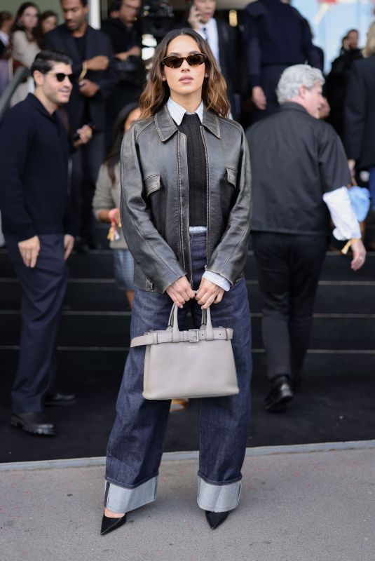 ADRIA ARJONA at Bottega Veneta Fashion Show at Milan Fashion Week 09/21/2024