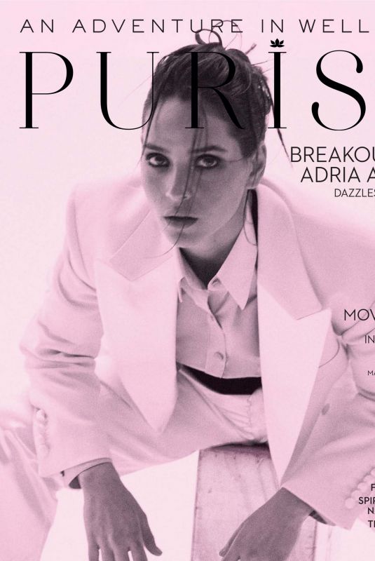 ADRIA ARJONA in The Purist Magazine, Fall 2024