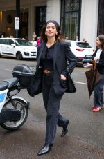 ADRIA ARJONA Out at Milan Fashion Week 09/18/2024