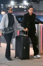 ADRIANA LIMA Arrives at JFK Airport in New York 09/23/2024