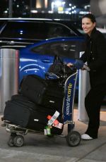ADRIANA LIMA Arrives at JFK Airport in New York 09/23/2024