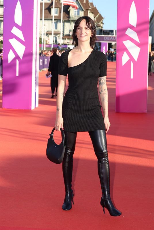 AGATHE ROUSSELLE at Megalopolis Premiere at 50th Deauville American Film Festival 09/13/2024