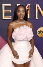 AJA NAOMI KING at 76th Emmy Awards at Peacock Theatre in Los Angeles 09/15/2024