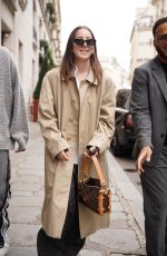 ALANA HAIM Leaves Her Hotel in Paris 09/29/2024
