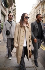 ALANA HAIM Leaves Her Hotel in Paris 09/29/2024