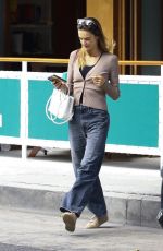 ALESSANDRA AMBROSIO Leaves Cipriani in Beverly Hills 09/19/2024