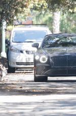 ALESSANDRA AMBROSIO Out Driving Her $300,000.00 Bentley Continental in Los Angeles 09/07/2024