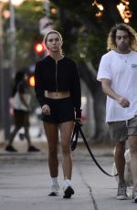 ALEXIS REN Out Walking Her Dog in Los Angeles 09/17/2024