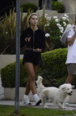 ALEXIS REN Out Walking Her Dog in Los Angeles 09/17/2024