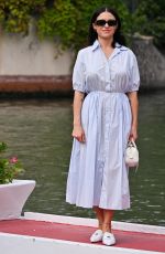 ALIA HAWKAT Arrives at Hotel Excelsior at 81st Venice International Film Festival 09/03/2024