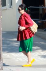 ALIA SHAWKAT Out for Coffee at Maru in Los Feliz 09/28/2024