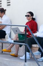 ALIA SHAWKAT Out for Coffee at Maru in Los Feliz 09/28/2024