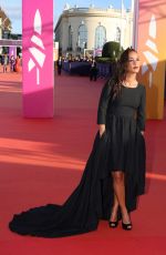 ALICE BELAIDI at 50th Deauville Festival Closing Ceremony 09/14/2024