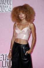 ALICIA AYLIES and FLORA COQUEREL at Etam Fashion Show at Paris Fashion Week 09/24/2024