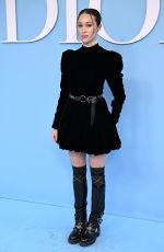 ALYCIA DEBNAM-CAREY at Christian Dior Fashion Show in Paris 09/24/2024