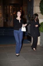 ALYCIA DEBNAM-CAREY Leaves Her Hotel in Paris 09/22/2024