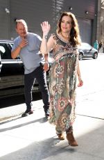 ALYSSA MILANO Arrives at GMA3 in New York 09/20/2024