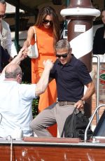 AMAL and George CLOONEY Leaves Venice 09/03/2024