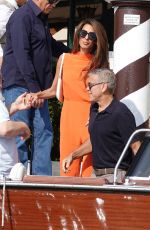 AMAL and George CLOONEY Leaves Venice 09/03/2024