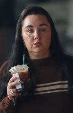 AMANDA BYNES Goes on a Solo Coffee Run in West Hollywood 09/20/2024