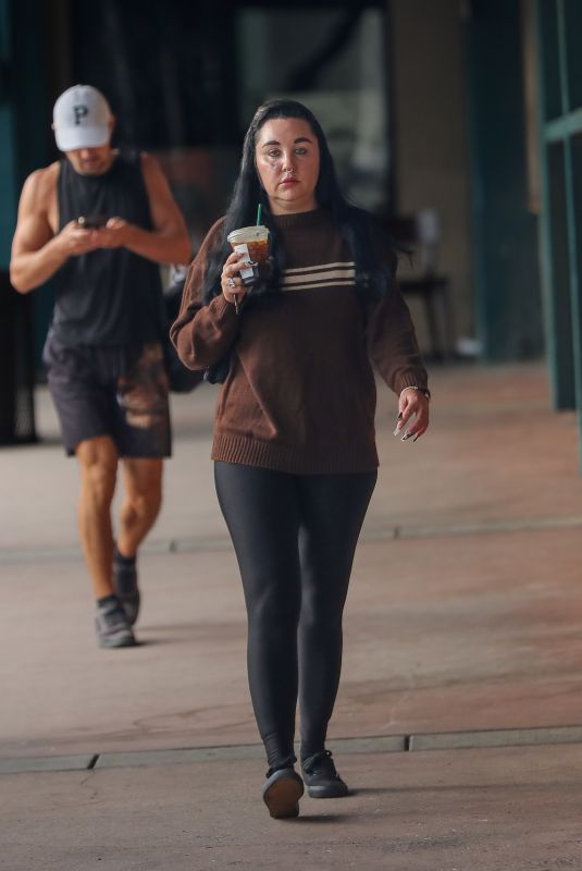 AMANDA BYNES Goes on a Solo Coffee Run in West Hollywood 09/20/2024