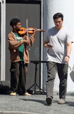 AMANDA BYNES Out with a Friend on Hollywood Blvd in Los Angeles 09/05/2024