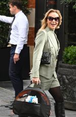 AMANDA HOLDEN Arrives at Global Radio in London 09/23/2024