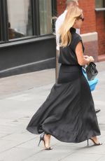 AMANDA HOLDEN Arrives at Heart Radio in London 09/03/2024