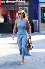 AMANDA HOLDEN Leaves Global Radio Studios in London 09/16/2024