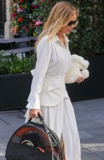 AMANDA HOLDEN Leaves Global Studios in London 09/17/2024