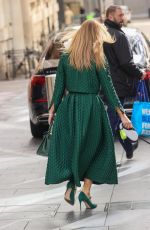 AMANDA HOLDEN Leaves Heart Breakfast Show in London 09/26/2024